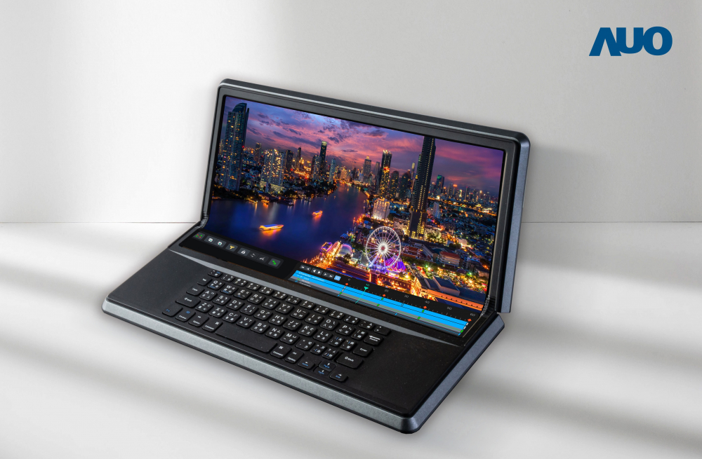 世界杯官方端网站登录入口14.6吋Micro LED折迭显示屏幕，搭配半径4mm的弯折绞炼，以及高画素、高亮度、高对比度的显示技术特点，即便在大视角下仍保有绝佳色相与亮度