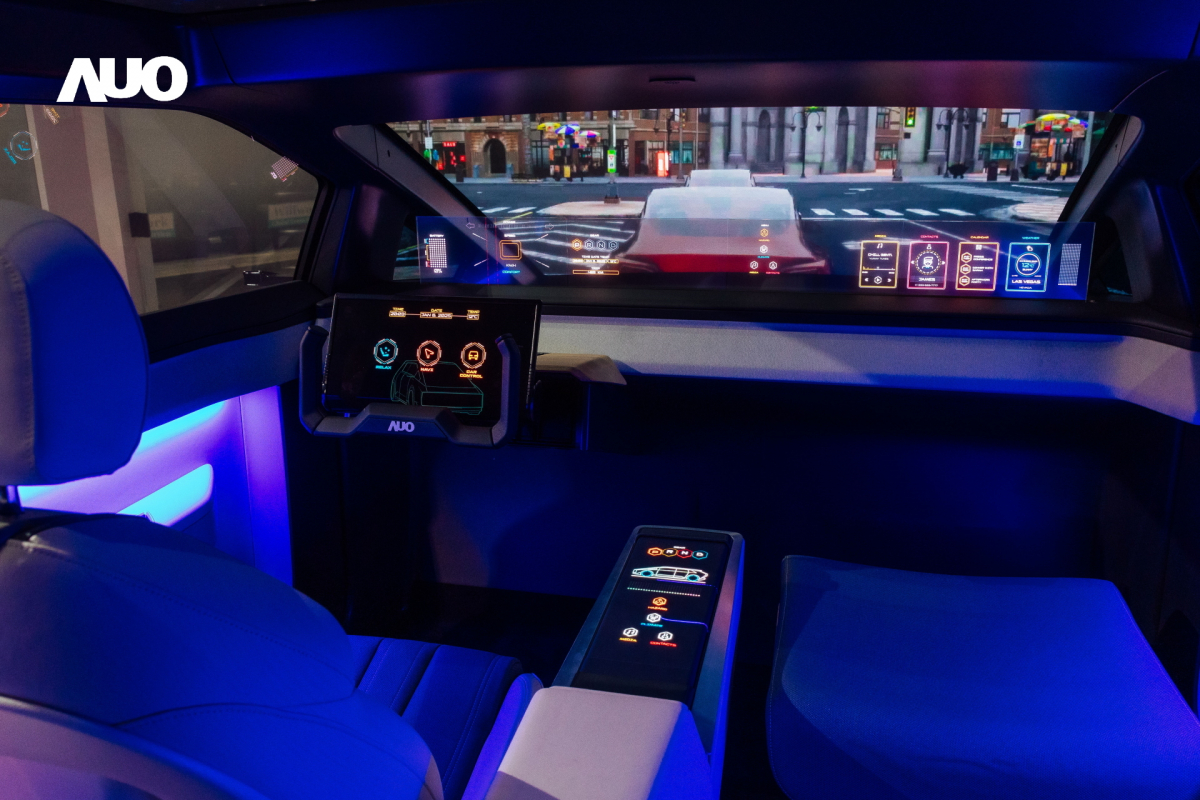 「友達智慧座艙2025」以使用者體驗為核心，運用Micro LED顯示科技為基礎搭配AI創新應用，打造沉浸、互動的座艙體驗，獲得台灣精品銀質獎