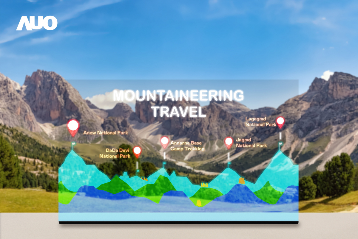 友達「177吋高透明度Micro LED顯示器」獲得台灣精品銀質獎，打破視野與空間的限制，適合應用於智慧零售、文物展示、創新廣告與智慧移動等場域
