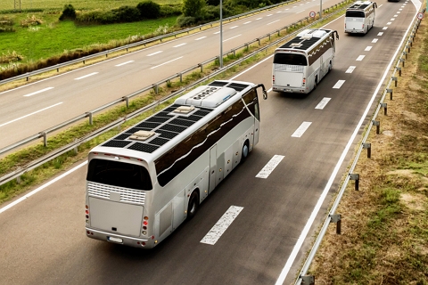 曲面牆、交通工具